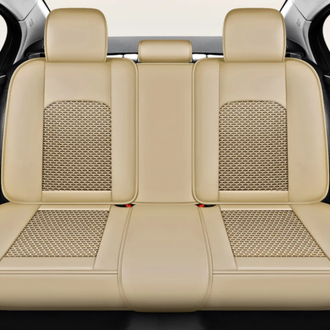 Funda para Asiento de Auto Veron en Cuero Legítimo Universal +REGALO: Alfombra Completa
