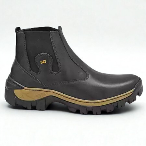 Kit Bota de Hombre Adventure en Cuero Legítimo con Plantilla Ortopédica +REGALOS: Sombrero, Cinturón y Billetera