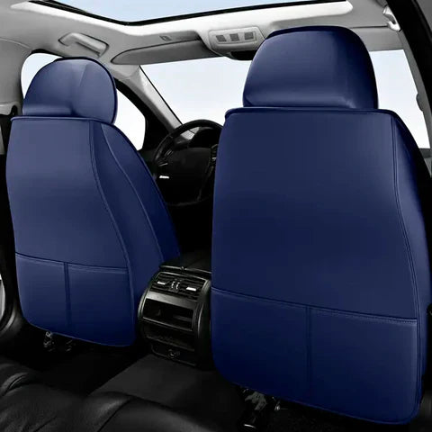 Funda para Asiento de Auto Veron en Cuero Legítimo Universal + REGALO: Alfombra Completa