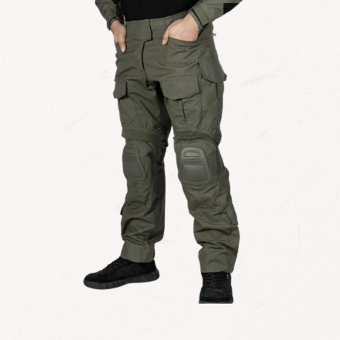 Conjunto Táctico Militar en Tejido RipStop y Poliéster +REGALOS: Cinturón y Gorra