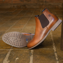 Kit Bota de Hombre Outlander en Cuero Legítimo con Plantilla Ortopédica +REGALOS: Sombrero, Cinturón, Billetera y Funda