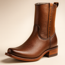 Kit Bota KÜRAN 100 % Cuero Legítimo Bovino +REGALOS: Cinturón, Sombrero y Billetera