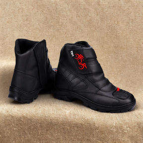 Kit Bota de Hombre Ravtor en Cuero Legítimo con Plantilla Ortopédica +REGALOS: Reloj, Cinturón y Billetera