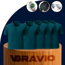 [Paga 3, Lleva 5] Kit de Camisas Polo de Seda Hielo + REGALOS: 3 Bermudas, Gafas de Sol y Reloj