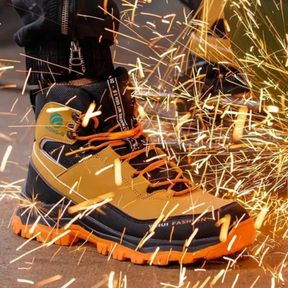 Kit Bota de Hombre Safety en 100 % Cuero Legítimo (Impermeable y Antideslizante) +3 REGALOS Limitados