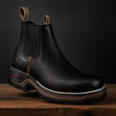 Kit Bota Ortopédica Fazenda con Caña Corta en 100% Cuero Bovino + REGALOS: Cinturón, Gorro y Billetera