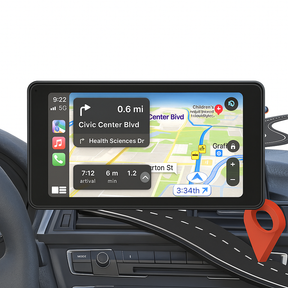 Multimedia Automotriz con Apple CarPlay y Android Auto de 7 Pulgadas Touch +REGALO: Cámara de Reversa