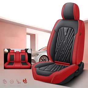 Funda para Asiento de Auto Universal Nubex en Cuero Legítimo +REGALO: Juego Completo de Alfombras