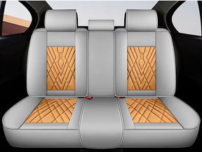 Funda para Asiento de Auto Universal Nubex en Cuero Legítimo +REGALO: Juego Completo de Alfombras