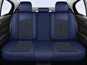 Funda para Asiento de Auto Veron en Cuero Legítimo Universal +REGALO: Alfombra Completa