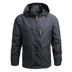 Campera Cortavientos militar impermeable