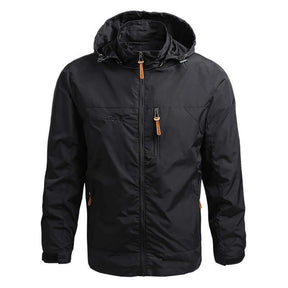 Campera Cortavientos militar impermeable